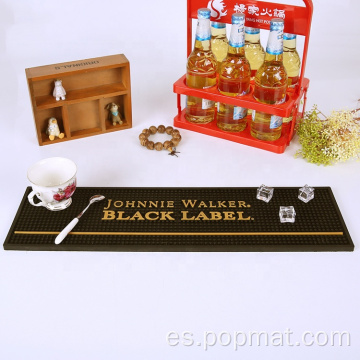 Runner de barra de vino de forma personalizada promocional PVC Barmat